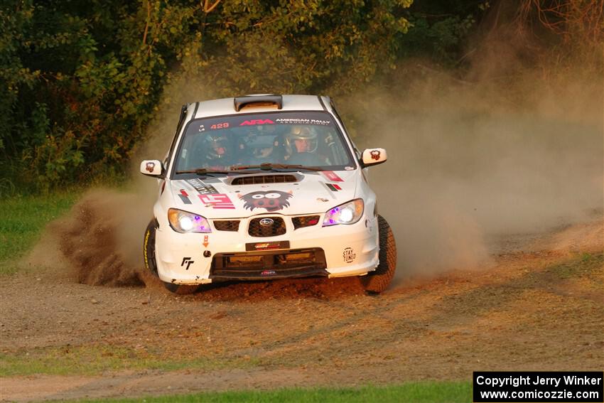 Scott Crouch / Ryan Scott Subaru WRX on SS1, Soo Pass.