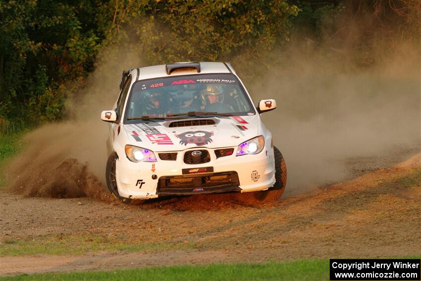 Scott Crouch / Ryan Scott Subaru WRX on SS1, Soo Pass.