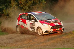 Roberto Yglesias / Sara Nonack Ford Fiesta ST on SS1, Soo Pass.