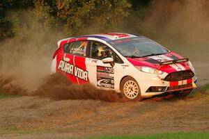 Roberto Yglesias / Sara Nonack Ford Fiesta ST on SS1, Soo Pass.