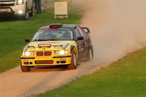 Matt Nykanen / Lars Anderson BMW 328i on SS1, Soo Pass.