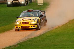 Matt Nykanen / Lars Anderson BMW 328i on SS1, Soo Pass.