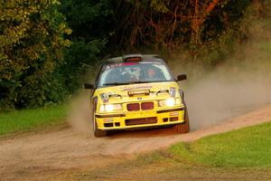 Matt Nykanen / Lars Anderson BMW 328i on SS1, Soo Pass.