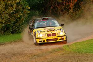 Matt Nykanen / Lars Anderson BMW 328i on SS1, Soo Pass.