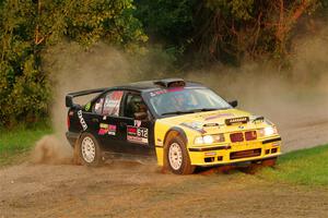 Matt Nykanen / Lars Anderson BMW 328i on SS1, Soo Pass.