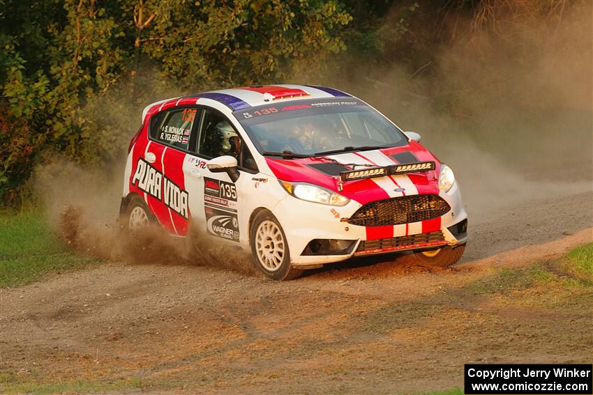 Roberto Yglesias / Sara Nonack Ford Fiesta ST on SS1, Soo Pass.