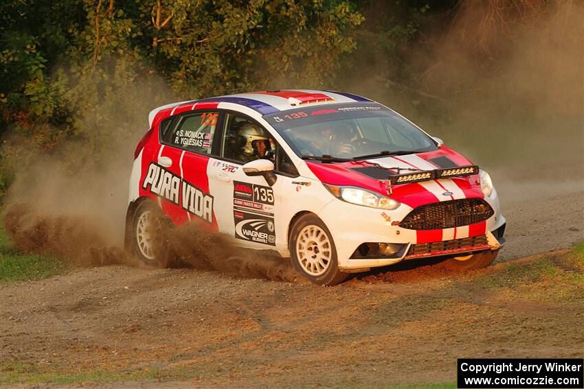 Roberto Yglesias / Sara Nonack Ford Fiesta ST on SS1, Soo Pass.