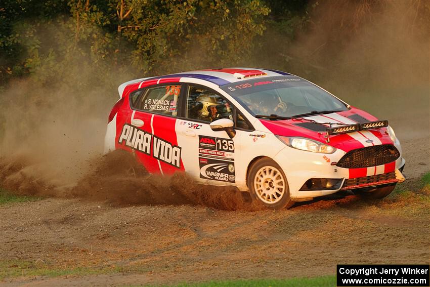 Roberto Yglesias / Sara Nonack Ford Fiesta ST on SS1, Soo Pass.