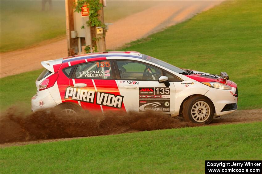 Roberto Yglesias / Sara Nonack Ford Fiesta ST on SS1, Soo Pass.