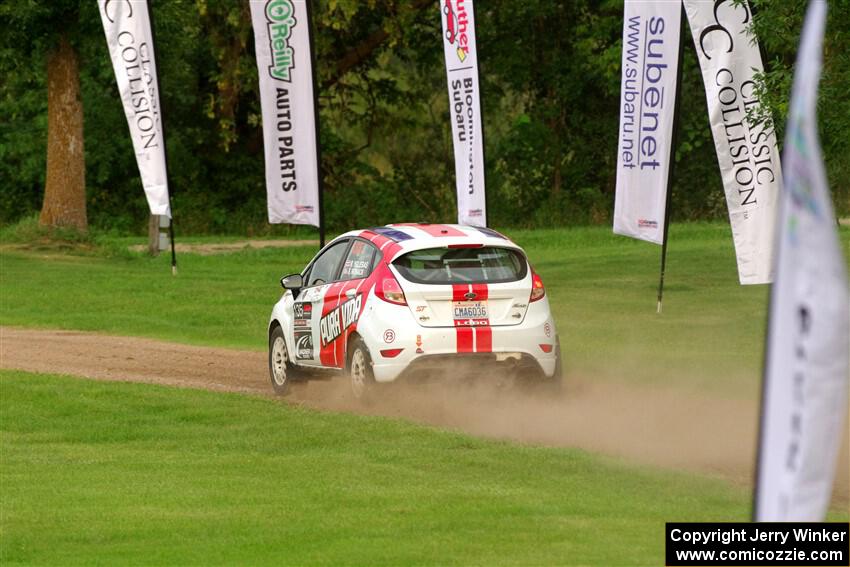 Roberto Yglesias / Sara Nonack Ford Fiesta ST on SS1, Soo Pass.