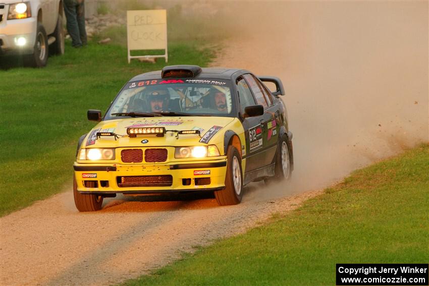 Matt Nykanen / Lars Anderson BMW 328i on SS1, Soo Pass.