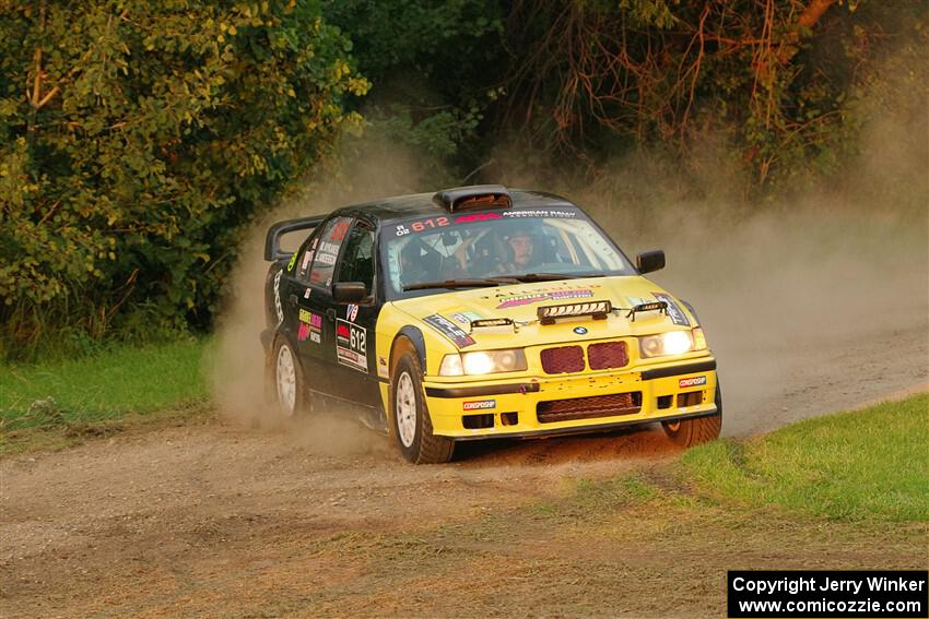 Matt Nykanen / Lars Anderson BMW 328i on SS1, Soo Pass.