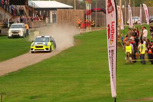 Tim Rooney / Claudia Barbera-Pullen Subaru WRX STi on SS1, Soo Pass.