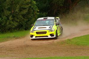 Tim Rooney / Claudia Barbera-Pullen Subaru WRX STi on SS1, Soo Pass.