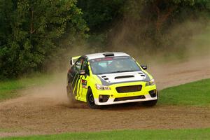 Tim Rooney / Claudia Barbera-Pullen Subaru WRX STi on SS1, Soo Pass.