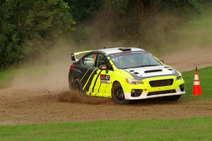 Tim Rooney / Claudia Barbera-Pullen Subaru WRX STi on SS1, Soo Pass.