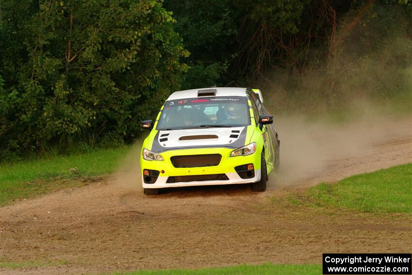 Tim Rooney / Claudia Barbera-Pullen Subaru WRX STi on SS1, Soo Pass.