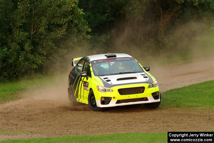 Tim Rooney / Claudia Barbera-Pullen Subaru WRX STi on SS1, Soo Pass.