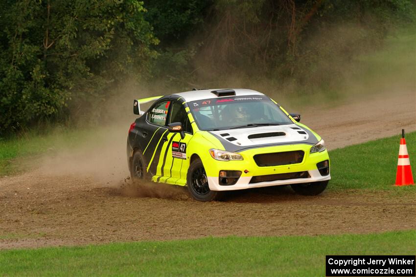 Tim Rooney / Claudia Barbera-Pullen Subaru WRX STi on SS1, Soo Pass.