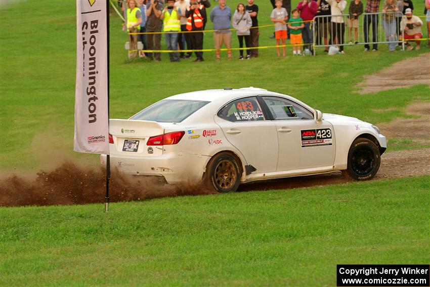 Michael Hooper / Michael Hordijk Lexus IS350 on SS1, Soo Pass.