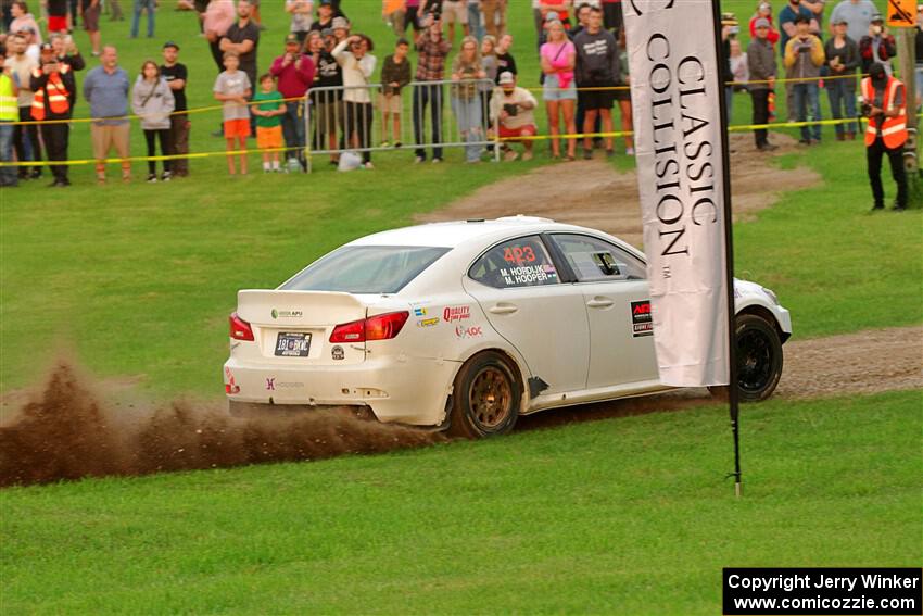 Michael Hooper / Michael Hordijk Lexus IS350 on SS1, Soo Pass.