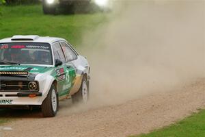 Seamus Burke / Gary McElhinney Ford Escort Mk II on SS1, Soo Pass.