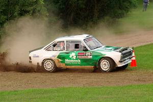 Seamus Burke / Gary McElhinney Ford Escort Mk II on SS1, Soo Pass.