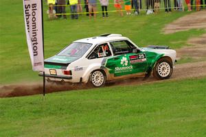 Seamus Burke / Gary McElhinney Ford Escort Mk II on SS1, Soo Pass.