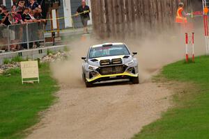 John Coyne / Eoin Treacy Hyundai i20 N Rally2 on SS1, Soo Pass.