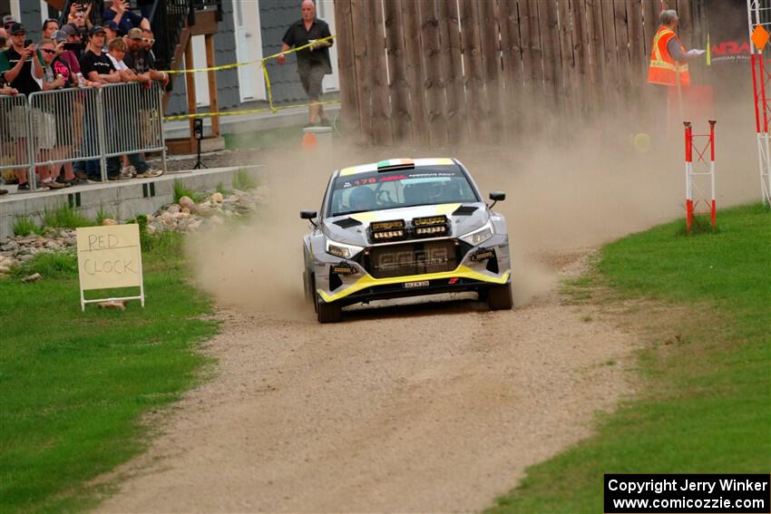 John Coyne / Eoin Treacy Hyundai i20 N Rally2 on SS1, Soo Pass.