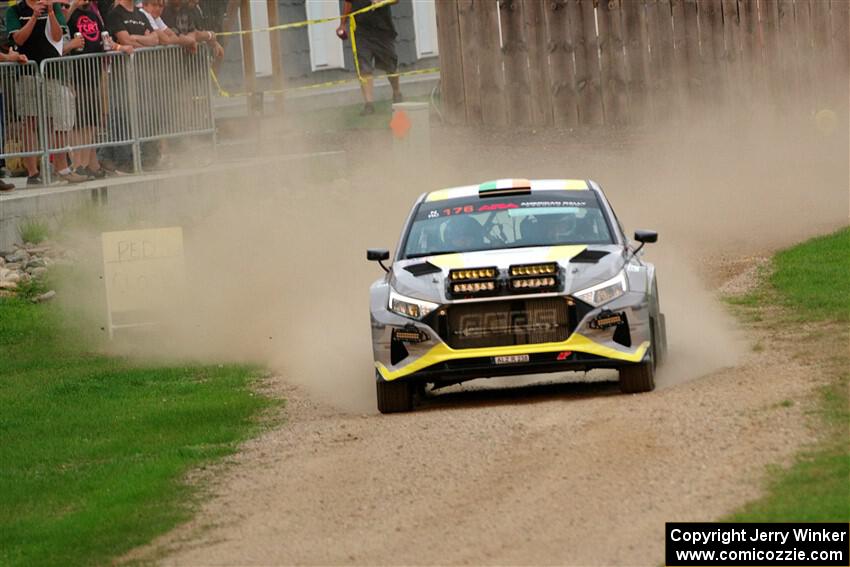 John Coyne / Eoin Treacy Hyundai i20 N Rally2 on SS1, Soo Pass.