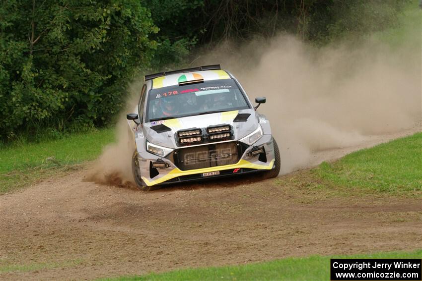 John Coyne / Eoin Treacy Hyundai i20 N Rally2 on SS1, Soo Pass.