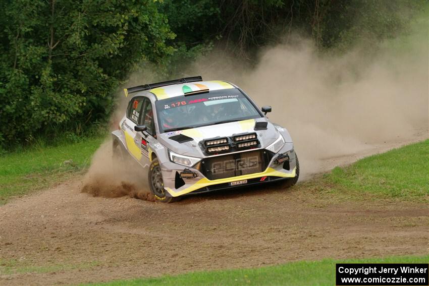 John Coyne / Eoin Treacy Hyundai i20 N Rally2 on SS1, Soo Pass.