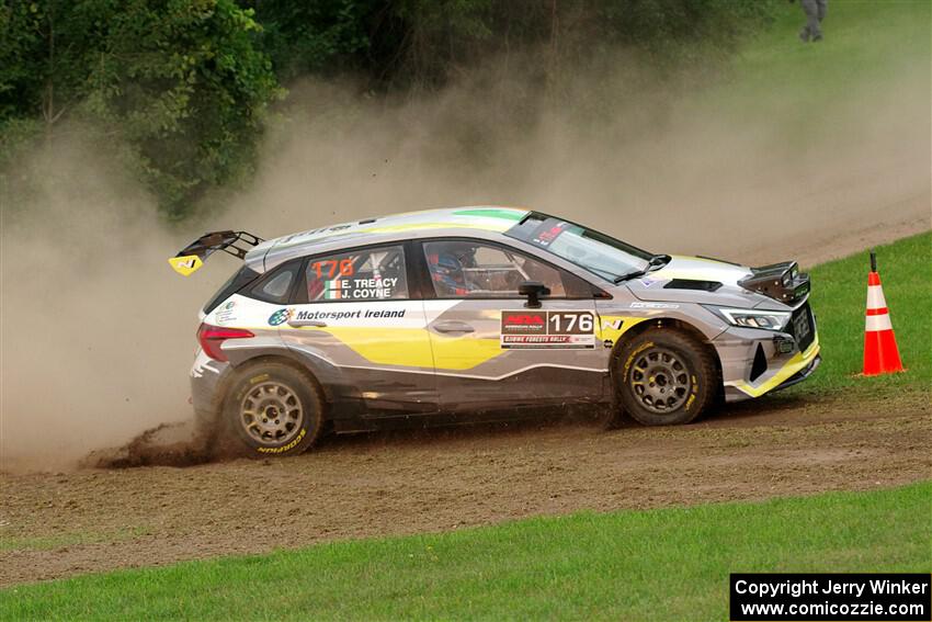 John Coyne / Eoin Treacy Hyundai i20 N Rally2 on SS1, Soo Pass.