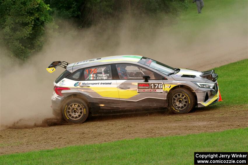 John Coyne / Eoin Treacy Hyundai i20 N Rally2 on SS1, Soo Pass.