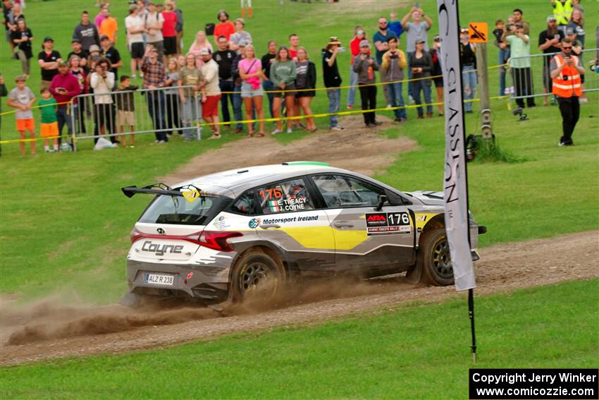 John Coyne / Eoin Treacy Hyundai i20 N Rally2 on SS1, Soo Pass.