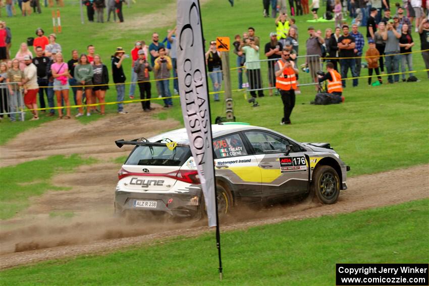 John Coyne / Eoin Treacy Hyundai i20 N Rally2 on SS1, Soo Pass.