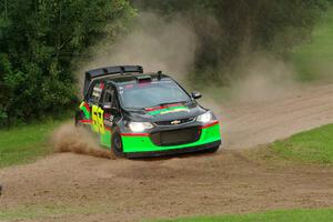 Pat Moro / Ole Holter Chevy Sonic LS on SS1, Soo Pass.