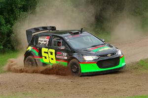 Pat Moro / Ole Holter Chevy Sonic LS on SS1, Soo Pass.