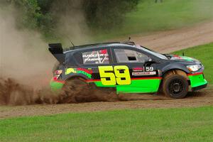 Pat Moro / Ole Holter Chevy Sonic LS on SS1, Soo Pass.