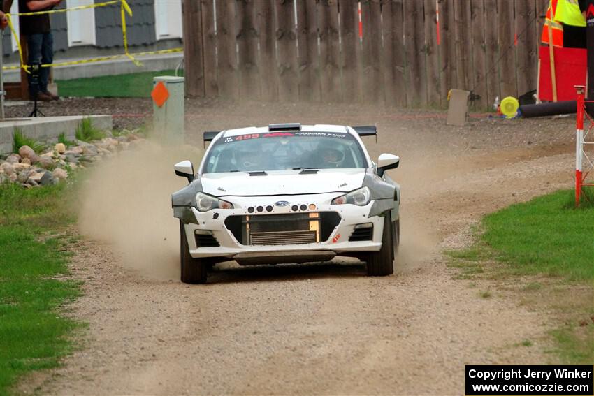 Matt Dickinson / Chris Kremer Subaru Chimera on SS1, Soo Pass.