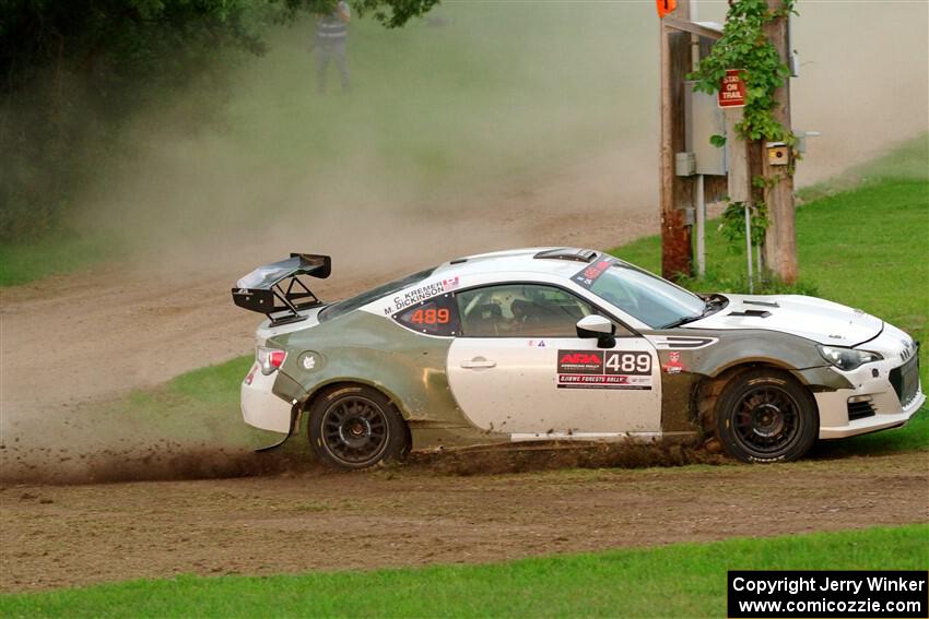 Matt Dickinson / Chris Kremer Subaru Chimera on SS1, Soo Pass.