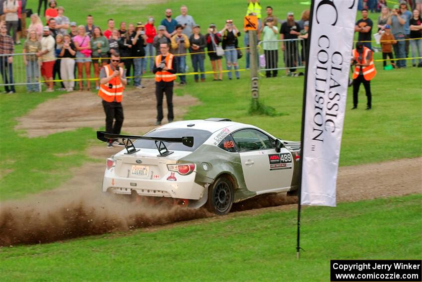 Matt Dickinson / Chris Kremer Subaru Chimera on SS1, Soo Pass.