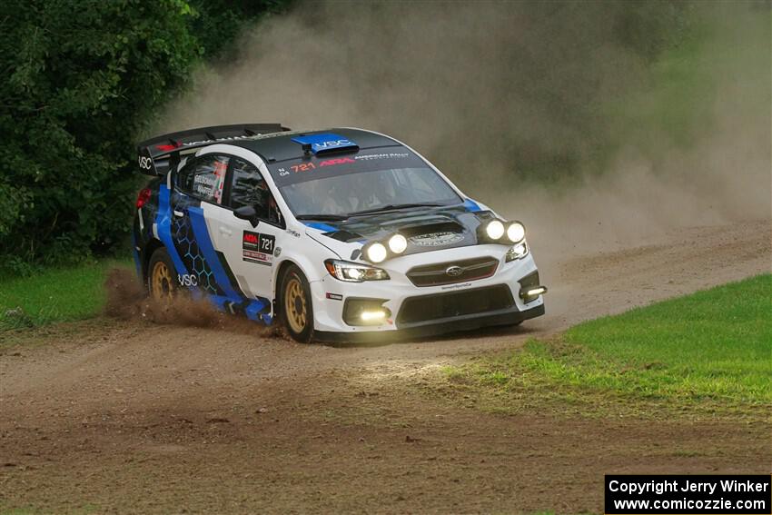 Conner Martell / Alex Gelsomino Subaru WRX STi on SS1, Soo Pass.