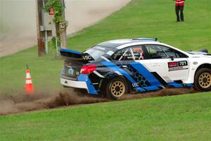 Conner Martell / Alex Gelsomino Subaru WRX STi on SS1, Soo Pass.