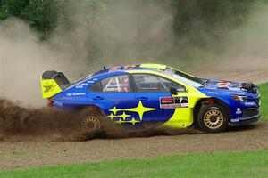 Brandon Semenuk / Keaton Williams Subaru WRX ARA24 on SS1, Soo Pass.