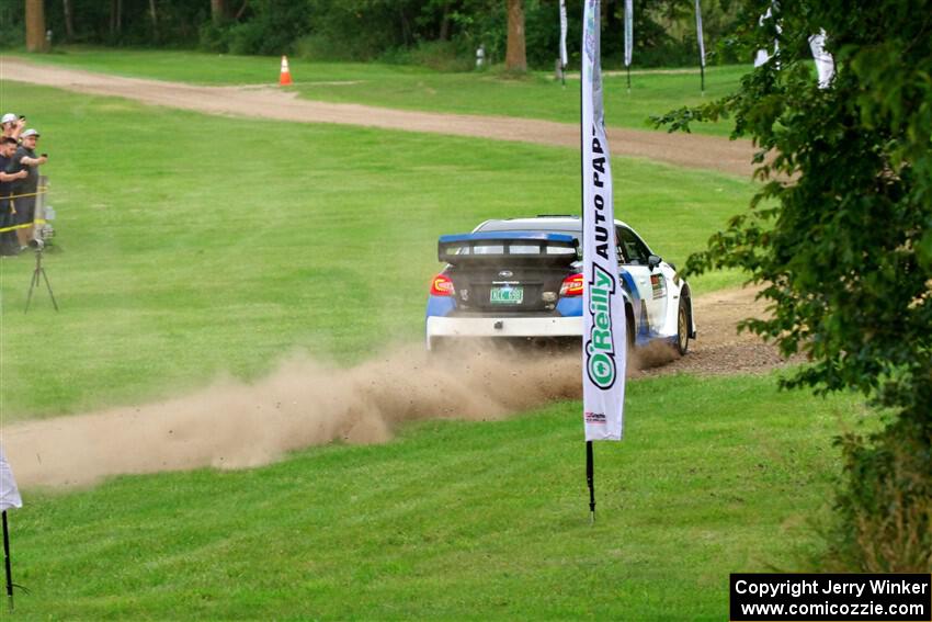 Conner Martell / Alex Gelsomino Subaru WRX STi on SS1, Soo Pass.