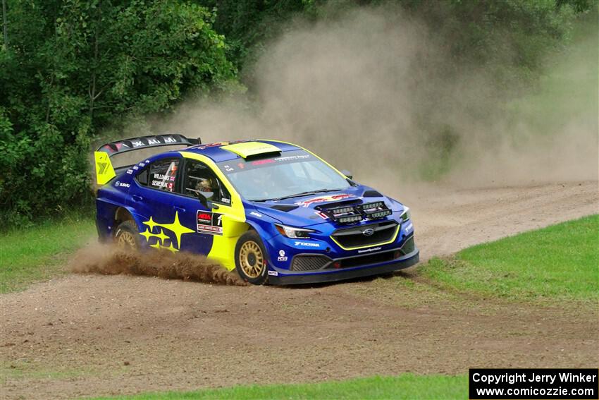 Brandon Semenuk / Keaton Williams Subaru WRX ARA24 on SS1, Soo Pass.