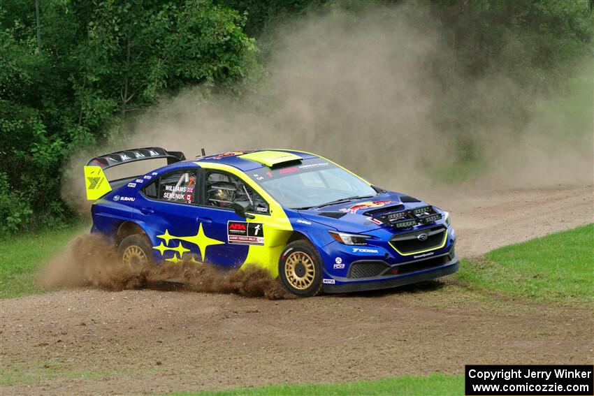 Brandon Semenuk / Keaton Williams Subaru WRX ARA24 on SS1, Soo Pass.