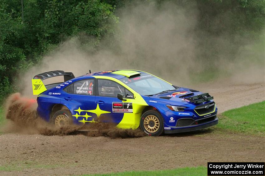 Brandon Semenuk / Keaton Williams Subaru WRX ARA24 on SS1, Soo Pass.